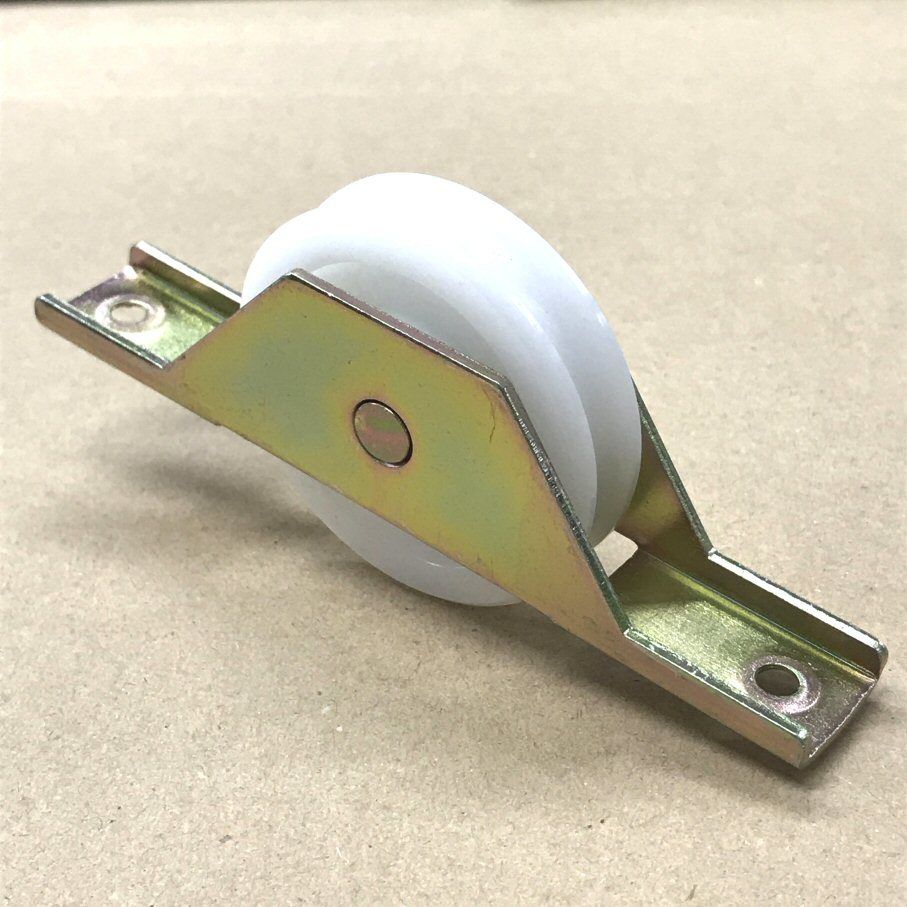 相ざさえ ステン敷居レール用兼用戸車 45ミリ（2個入）S-053 | 森の金物屋さん