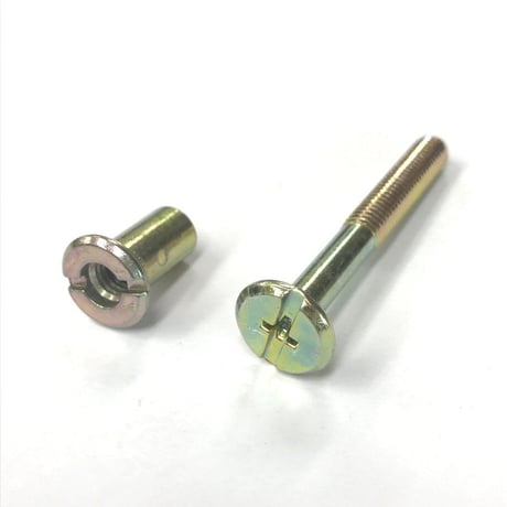 ボルトナット連結セット　クロメート　M6x50（1組入）R-62