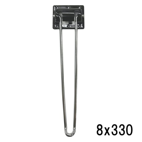 866579：クローム丸棒脚　8x330