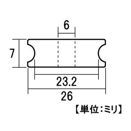 869514：B-764 ベアリング車 DU-26H（2個入）
