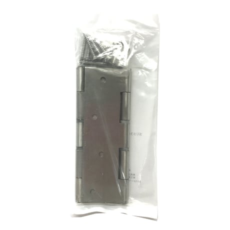854802：SUS304 ステン 蝶番　127ミリ（2枚入）