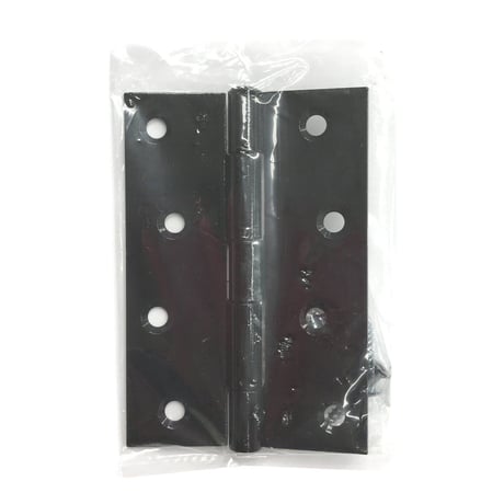 855579：カラー蝶番　黒　102ミリ（1枚入）