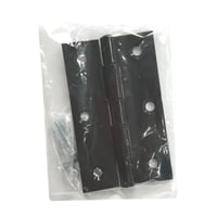 855568：カラー蝶番　黒　89ミリ（1枚入）