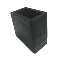 867865：脚立用ゴム足　角　40×23