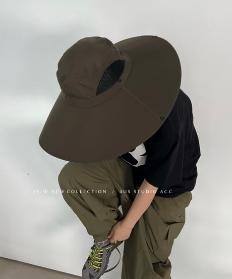 【予約販売】スーパーワイドブリム サファリハット