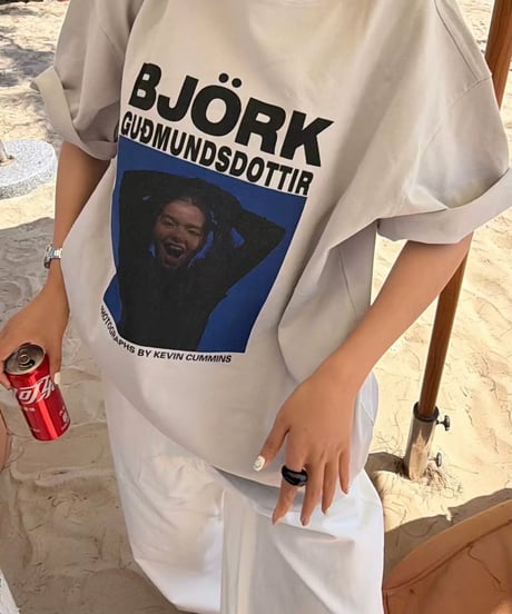 【予約販売】BJÖRK ビョーク プリントTシャツ