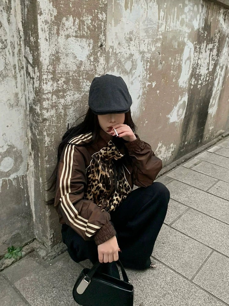 99%IS レオパード柄トラックジャージ　豹柄　虎模様　タイガーライン　激レア 99%IS レオパード柄トラックジャージ豹柄虎模様タイガーライン激レア