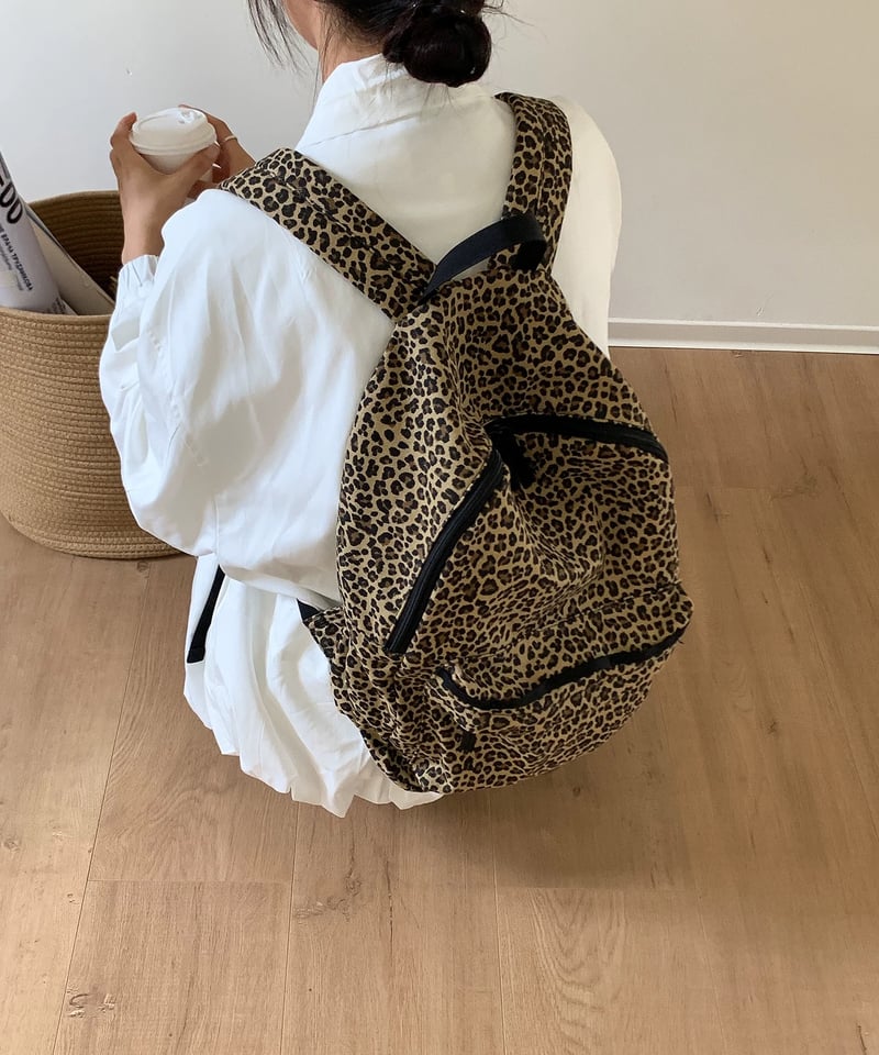 予約販売】レオパード柄バックパック | KISHIKA