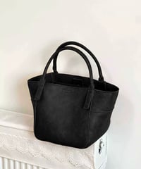 期間限定10%OFF【予約販売】レザー スクエア ミニトートバッグ