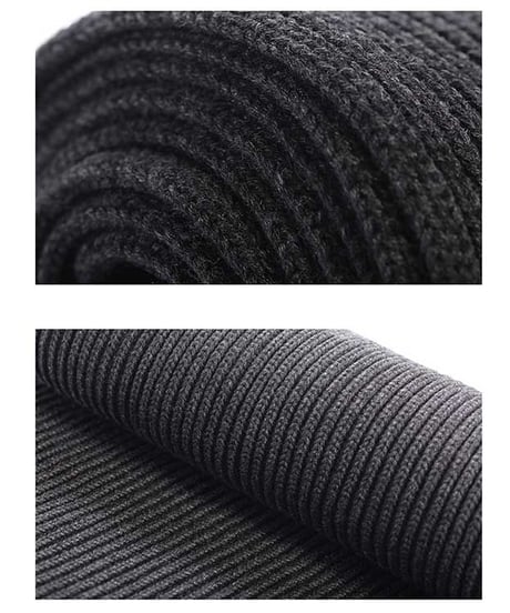 U.S.NAVY Wool Scarf USネイビー ウールスカーフ ミリタリー マフラー ニット リブニット