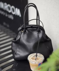 今だけ限定15%OFF【予約販売】がま口レザーショルダーバッグ