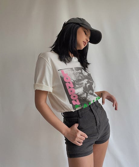 【予約販売】ROCKプリントTシャツ#THE CLASH