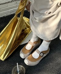 【予約販売】SG ストラップスニーカー#ブラウン