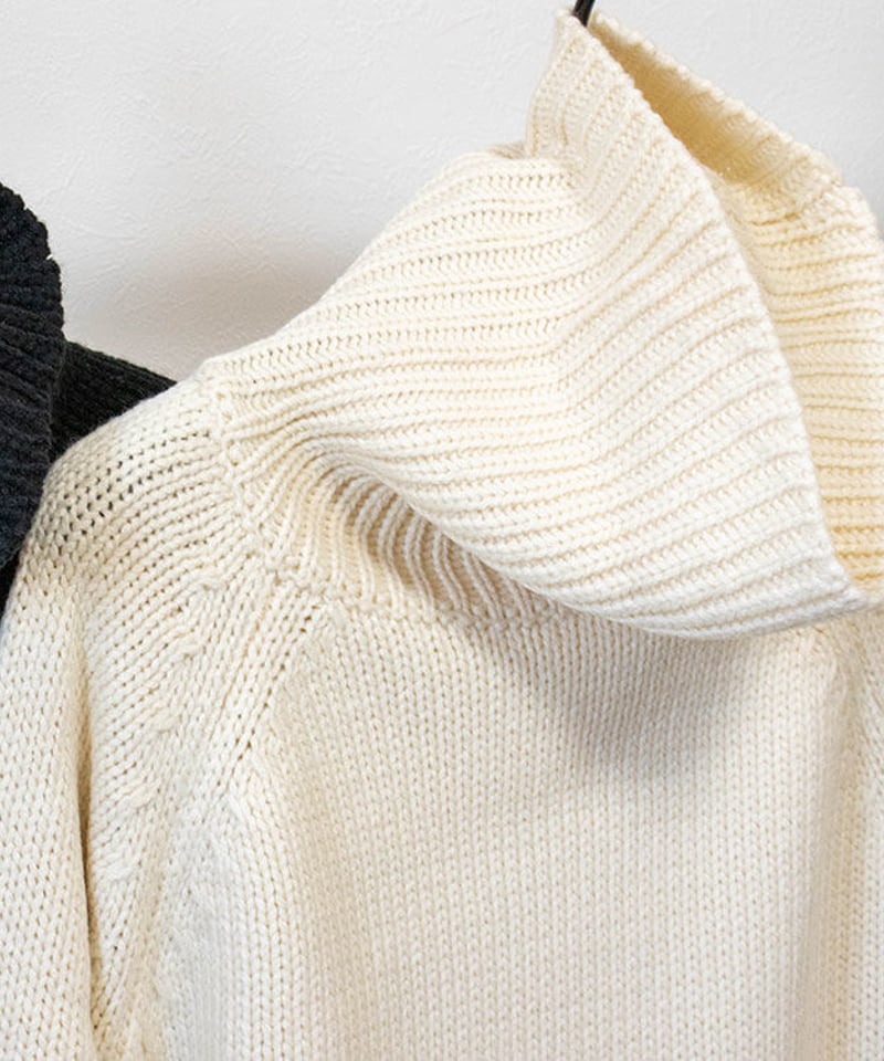 即納】オーバーサイズタートルニットプルオーバー 21815-48 | KISHIKA