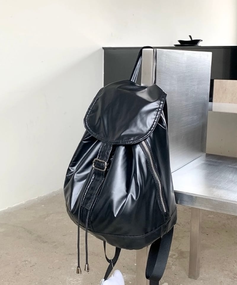 予約販売】グロッシーバックパック Glossy Backpack #シルバー | KISHIKA