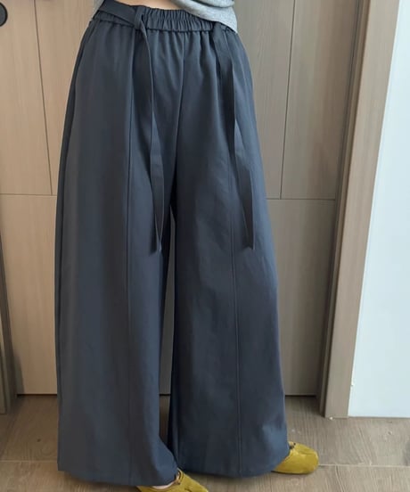 【予約販売】バレルワイドイージーパンツ