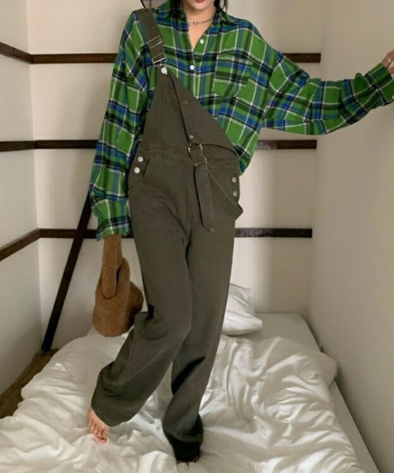kiji キジ　デニムサロペット　オーバーオール THE SHISHIKUI(シシクイ) Jumpsuit デニムオーバーオール