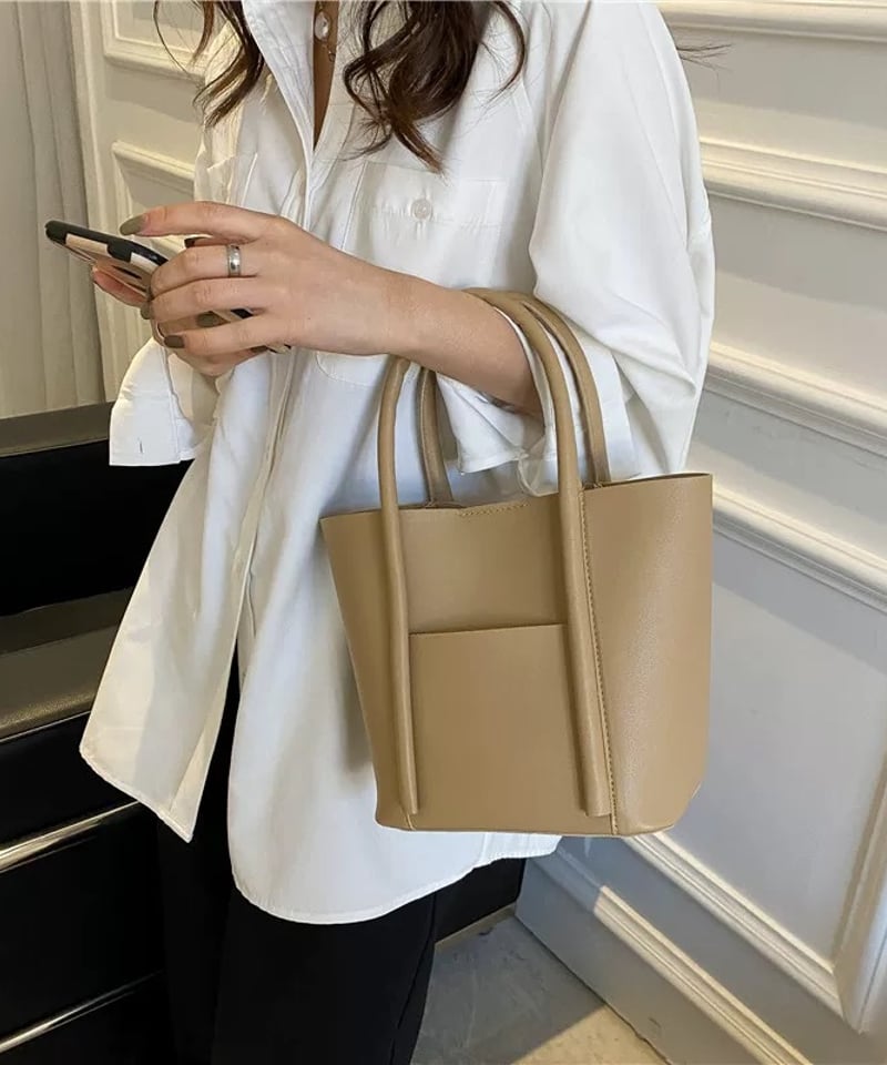 予約販売】PUレザーミニトートバッグ | KISHIKA