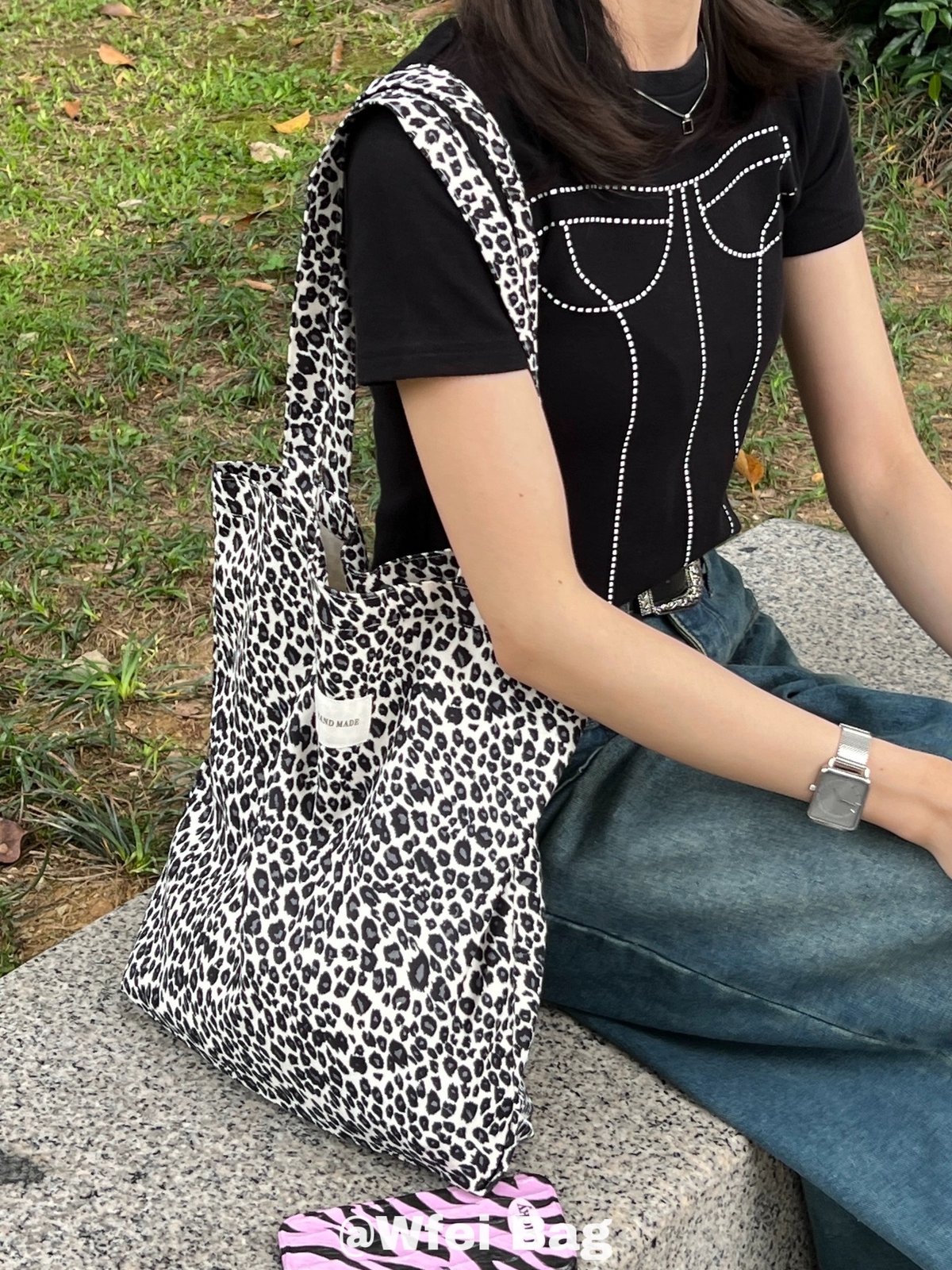 予約販売】レオパード柄トートバッグ | KISHIKA 予約販売】レオパード柄トートバッグ | KISHIKA