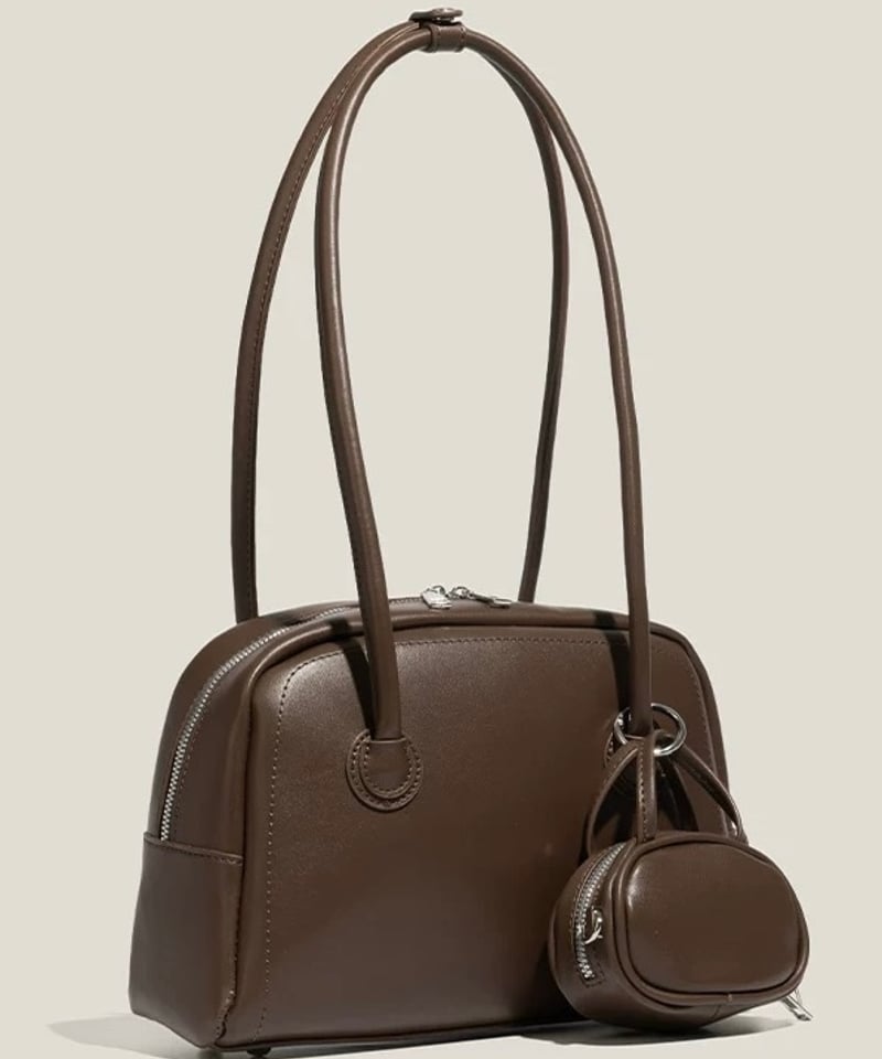 予約販売】ロングハンドルボストンバッグ&ミニマルチバッグ付 予約販売】ロングハンドルボストンバッグ&ミニマルチバッグ付