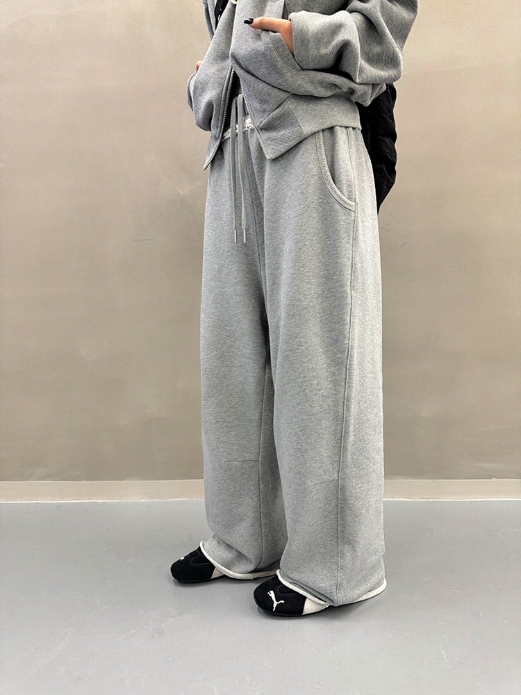 予約販売】 カットオフワイドスウェットパンツ ユニセックス S〜XL  