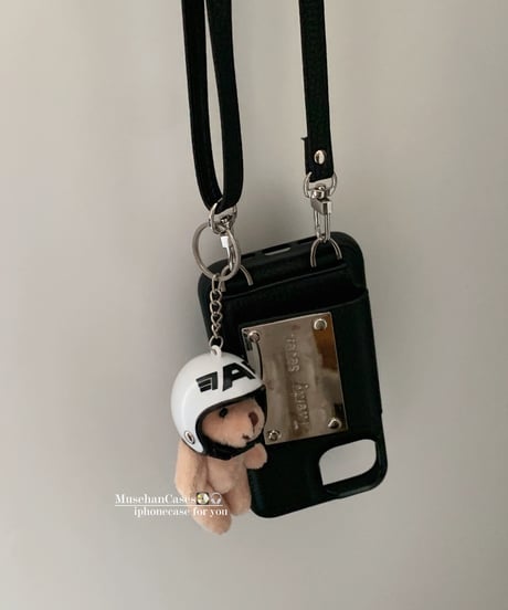 【予約販売】ヘルメットベアキーホルダー