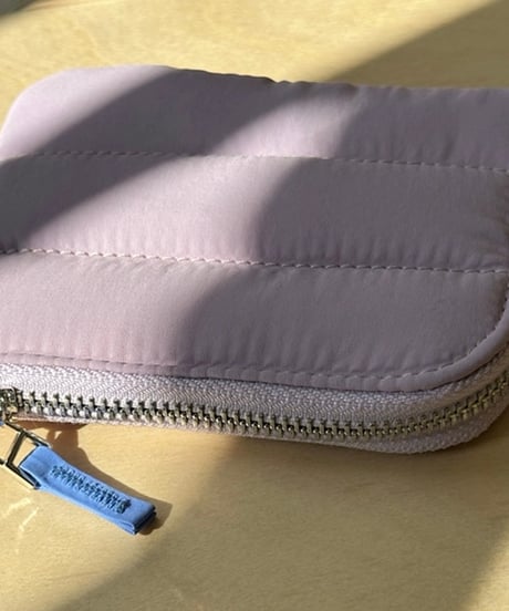 【予約販売】ナイロンキルティングミニマルチケース ウォレット