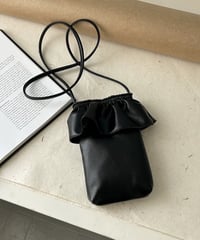 【予約販売】ショルダーフリルミニバッグ ポーチ