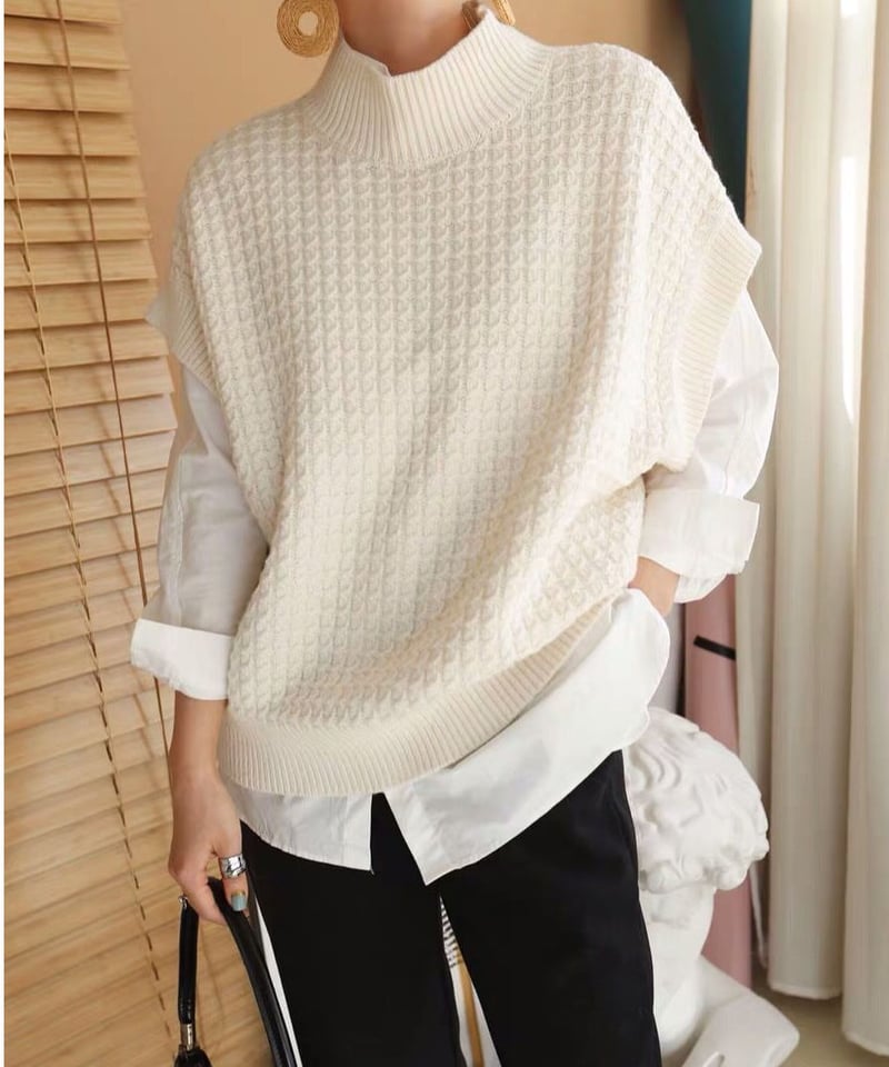 BLCK FRIDAY SALE【即納】オーバーサイズニットベスト | KISHIKA BLCK FRIDAY SALE【即納】オーバーサイズニットベスト | KISHIKA