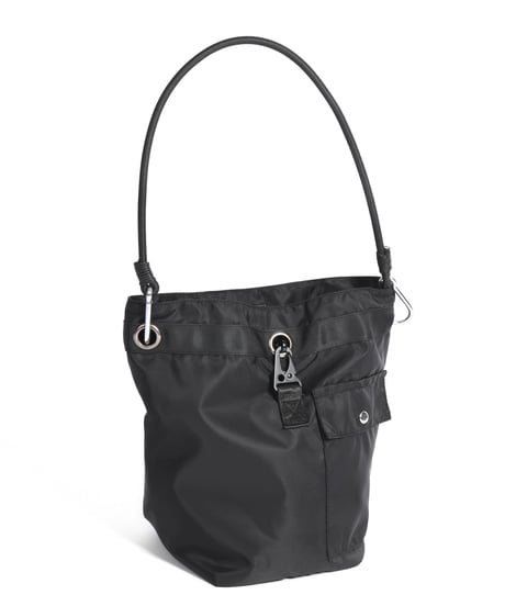 【予約販売】ミリタリーバケツバッグ ショルダーストラップ付