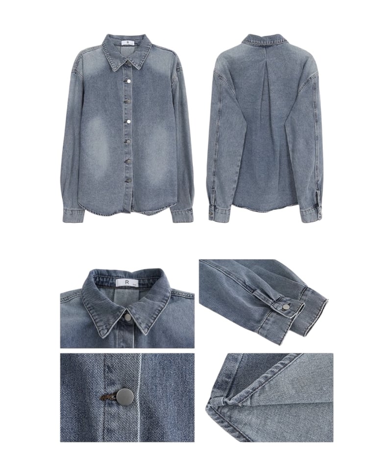 予約販売】 デニムシャツ / ショートデニムパンツ セットアップ | KISHIKA