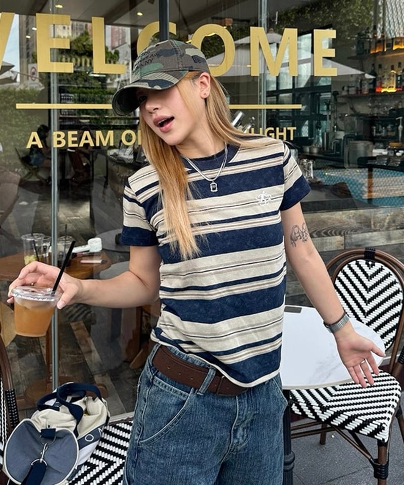 60s ボーダーシャツ 楽天市場】23区 ボーダーカットソーの通販