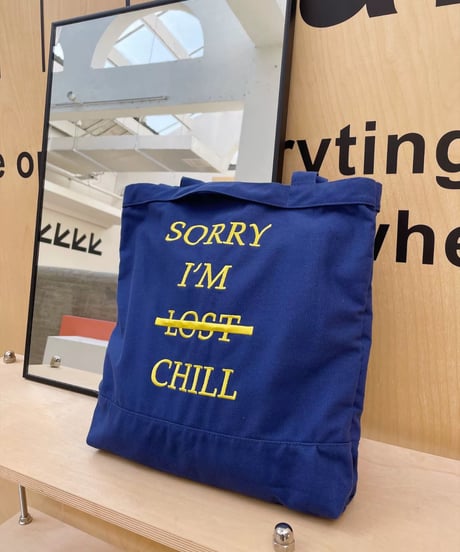 【予約販売】CHILL刺繍トートバッグ