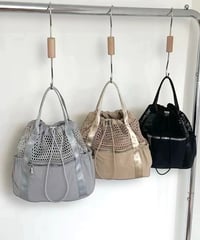 予約販売】PUレザー巾着クロスバッグ | KISHIKA