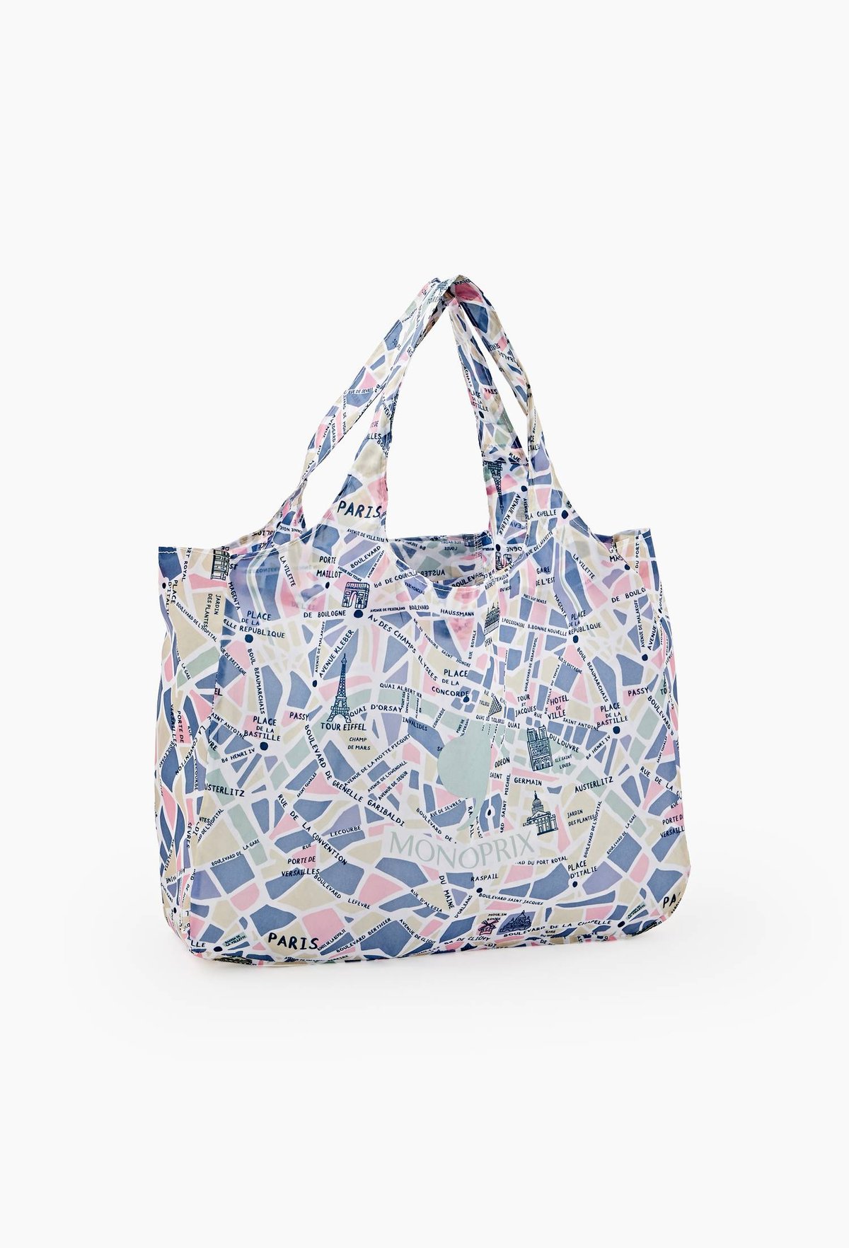 きち☆栄喜 ジャージ・エコバッグ・ブランケット 刺繍エコバッグ_MBC-11【Cherry the Chicken / ラベンダー / M