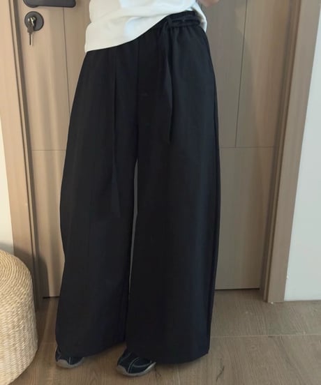 【予約販売】バレルワイドイージーパンツ