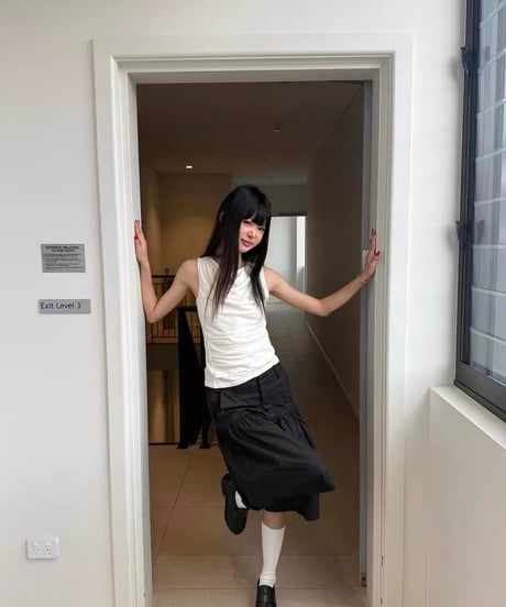 【予約販売】レトロフリル クロップドハーフパンツ