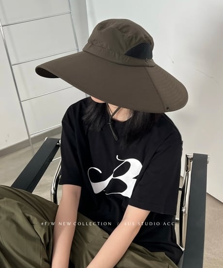 【予約販売】スーパーワイドブリム サファリハット
