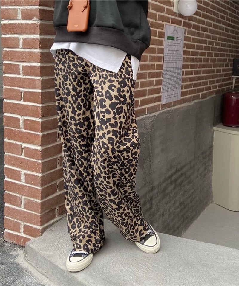 needles  fatigue pant  leopard camo