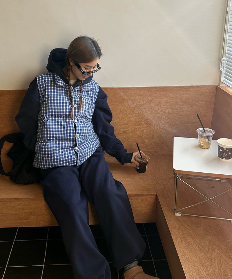 予約販売】ネイビーコーデ スウェットパーカー/スウェットパンツ