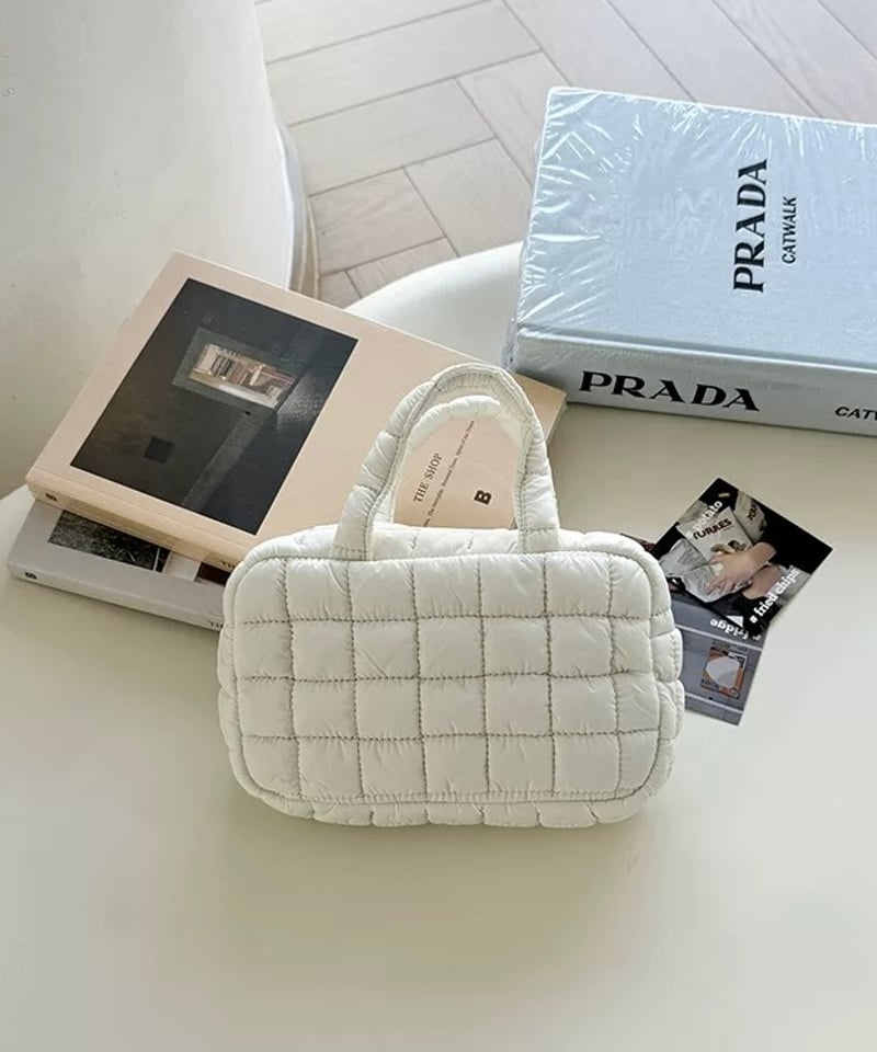 最終値下げ！AMAILキルティングボストンバッグ 最終値下げ！AMAILキルティングボストンバッグ 未使用 】AMAIL