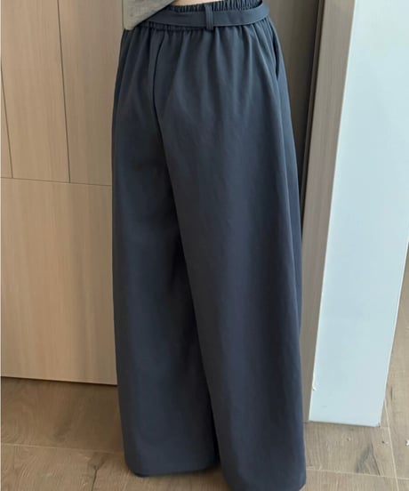 【予約販売】バレルワイドイージーパンツ