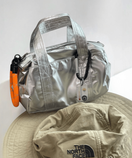 【予約販売】ナイロンミニバッグ ショルダーストラップ付