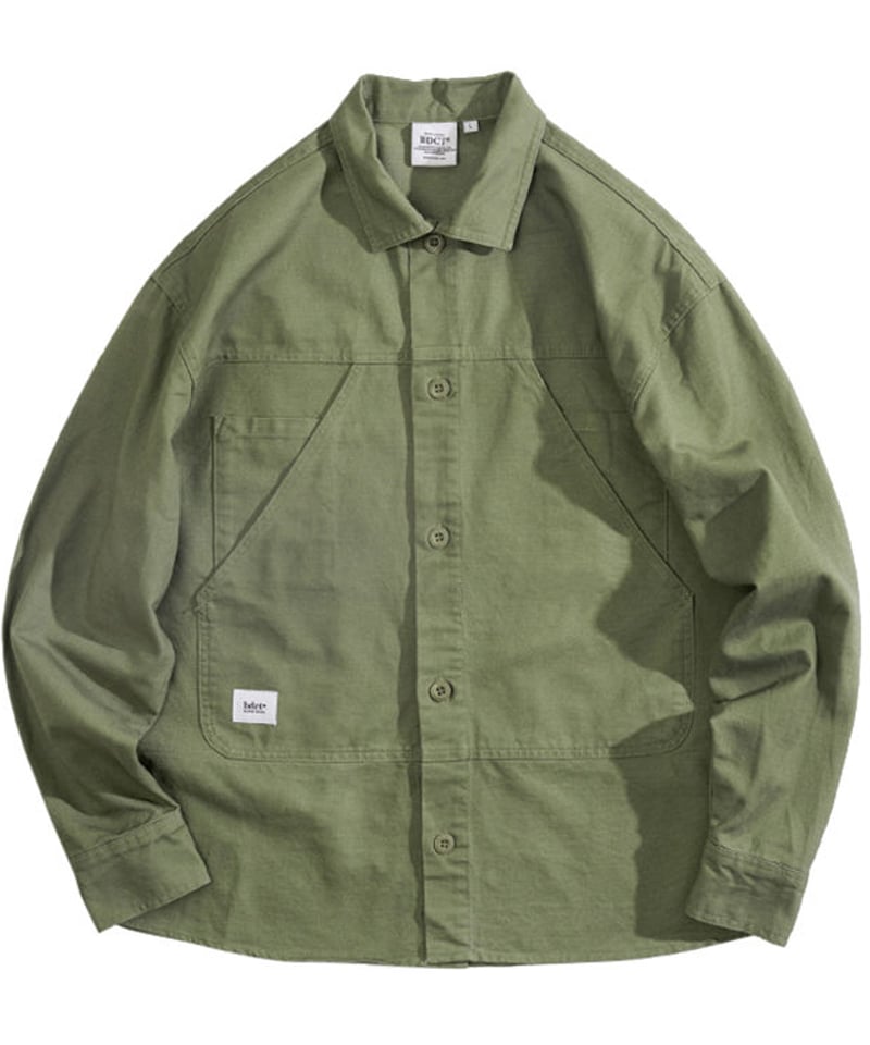 即納】ミリタリーワークジャケット チャコールグレー XXL メンズ | KISHIKA