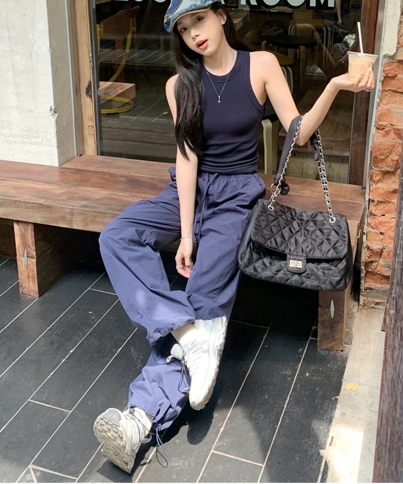 今だけ限定OFF【予約販売】ドロー ストリング イージーパンツ | KISHIKA