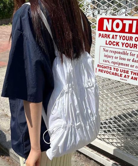 【予約販売】ストリングスナップサック BAG