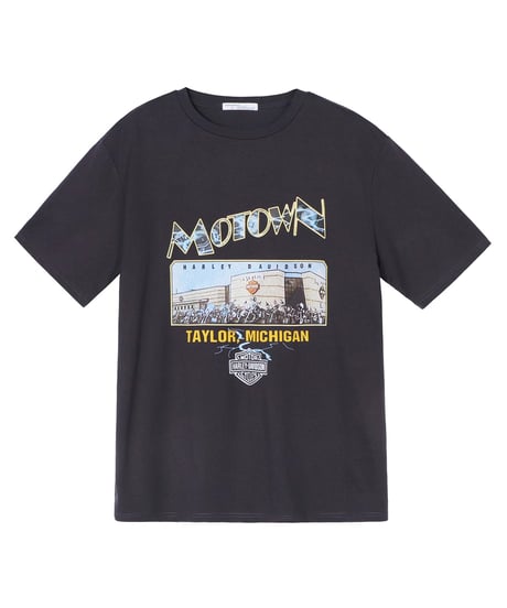【予約販売】MOTOWN ビンテージデザインプリントTシャツ