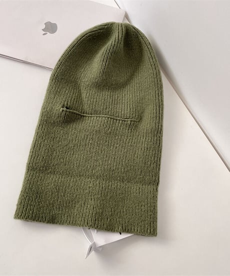 【予約販売】目出し帽 ニットキャップ