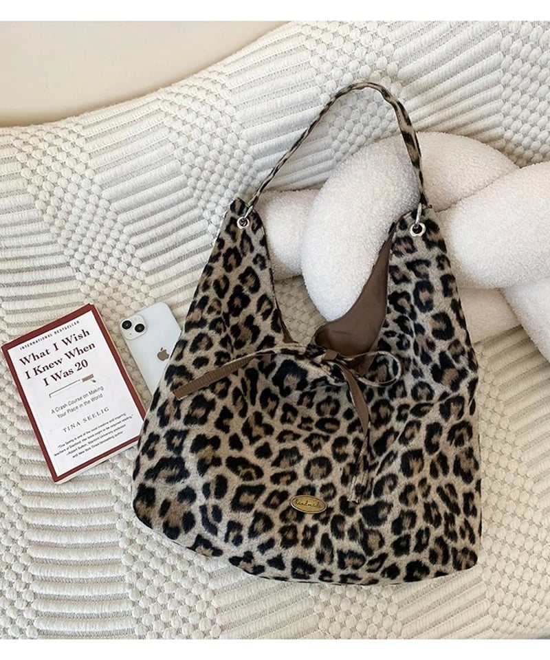 予約販売】レオパード柄リバーシブルショルダーバッグ | KISHIKA