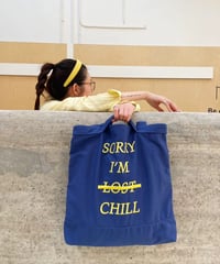 【予約販売】CHILL刺繍トートバッグ